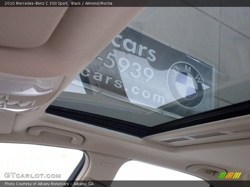 Black / Almond/Mocha 2010 Mercedes-Benz C 300 Sport