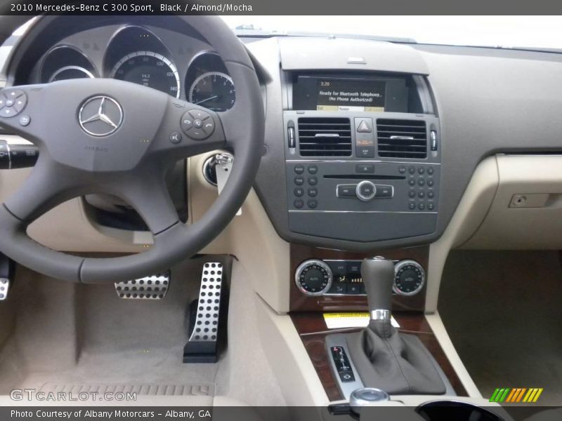 Black / Almond/Mocha 2010 Mercedes-Benz C 300 Sport