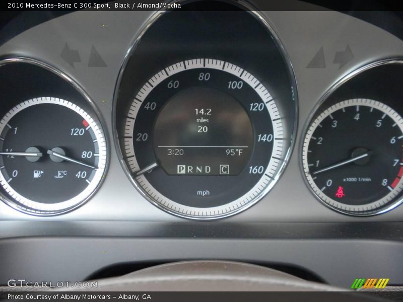 Black / Almond/Mocha 2010 Mercedes-Benz C 300 Sport