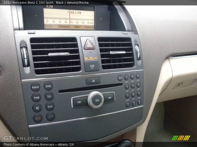 Black / Almond/Mocha 2010 Mercedes-Benz C 300 Sport