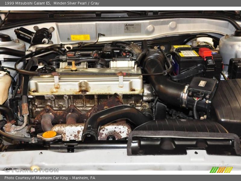 Minden Silver Pearl / Gray 1999 Mitsubishi Galant ES
