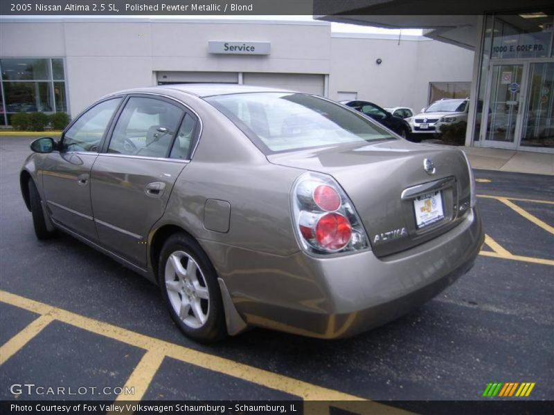 Polished Pewter Metallic / Blond 2005 Nissan Altima 2.5 SL