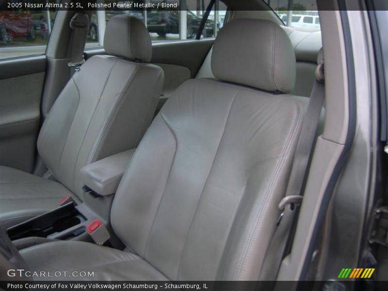 Polished Pewter Metallic / Blond 2005 Nissan Altima 2.5 SL