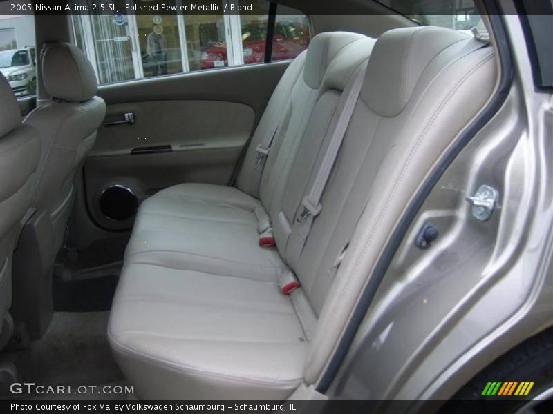 Polished Pewter Metallic / Blond 2005 Nissan Altima 2.5 SL