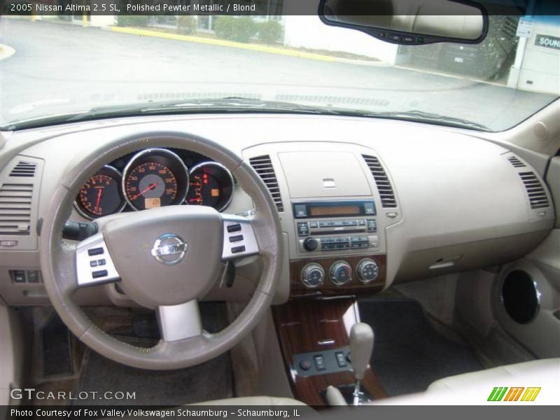 Polished Pewter Metallic / Blond 2005 Nissan Altima 2.5 SL