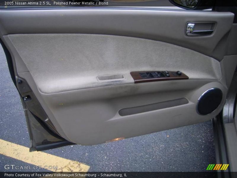 Polished Pewter Metallic / Blond 2005 Nissan Altima 2.5 SL