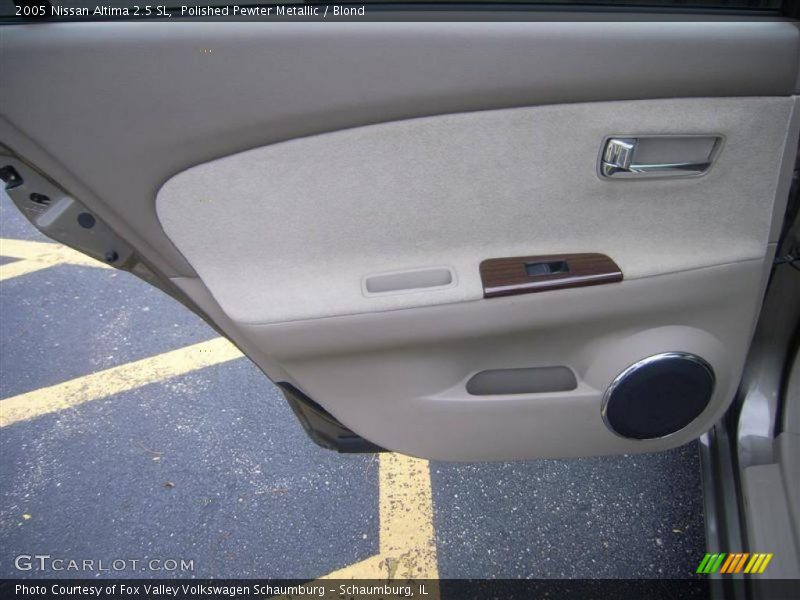 Polished Pewter Metallic / Blond 2005 Nissan Altima 2.5 SL