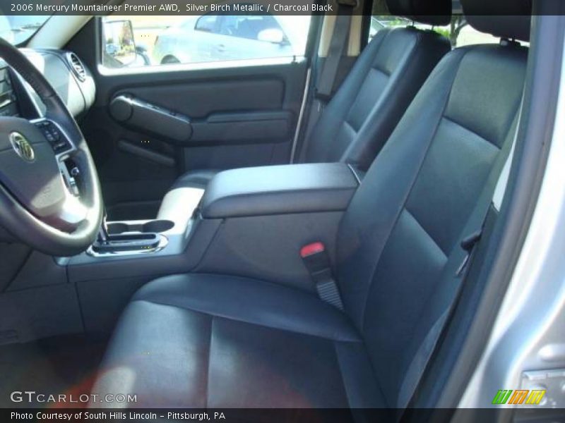 Silver Birch Metallic / Charcoal Black 2006 Mercury Mountaineer Premier AWD