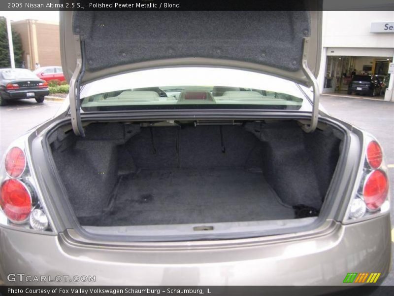 Polished Pewter Metallic / Blond 2005 Nissan Altima 2.5 SL