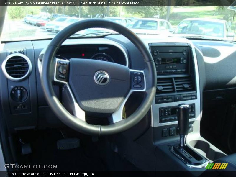 Silver Birch Metallic / Charcoal Black 2006 Mercury Mountaineer Premier AWD