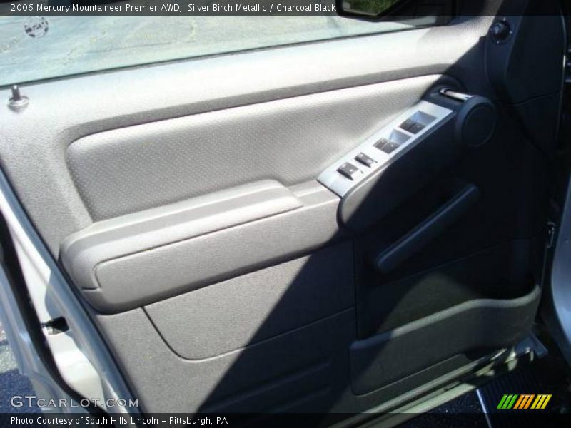 Silver Birch Metallic / Charcoal Black 2006 Mercury Mountaineer Premier AWD