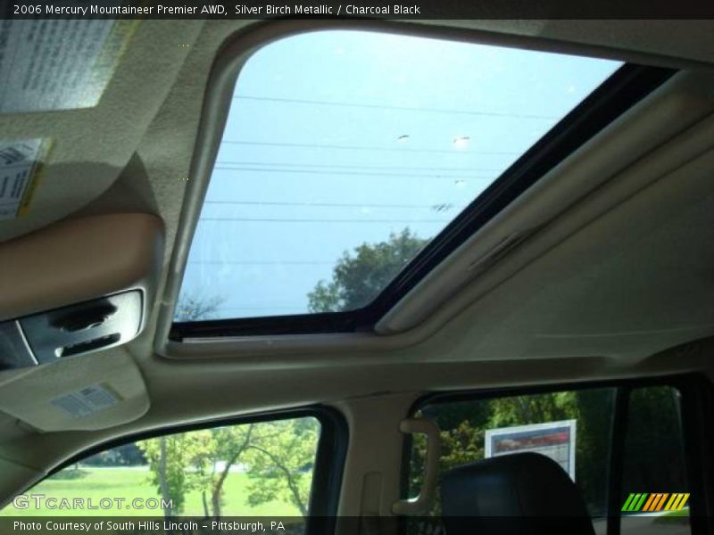 Silver Birch Metallic / Charcoal Black 2006 Mercury Mountaineer Premier AWD