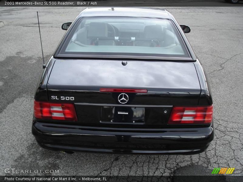 Black / Ash 2001 Mercedes-Benz SL 500 Roadster