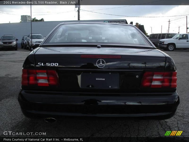 Black / Ash 2001 Mercedes-Benz SL 500 Roadster