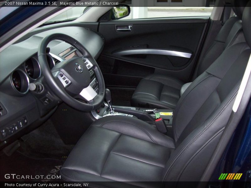 Majestic Blue Metallic / Charcoal 2007 Nissan Maxima 3.5 SE