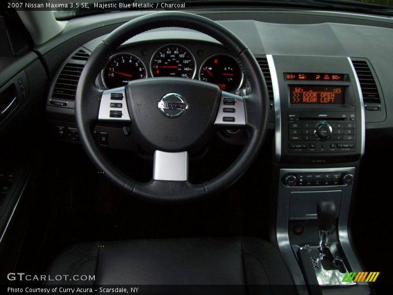 Majestic Blue Metallic / Charcoal 2007 Nissan Maxima 3.5 SE