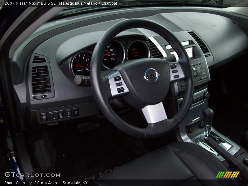 Majestic Blue Metallic / Charcoal 2007 Nissan Maxima 3.5 SE