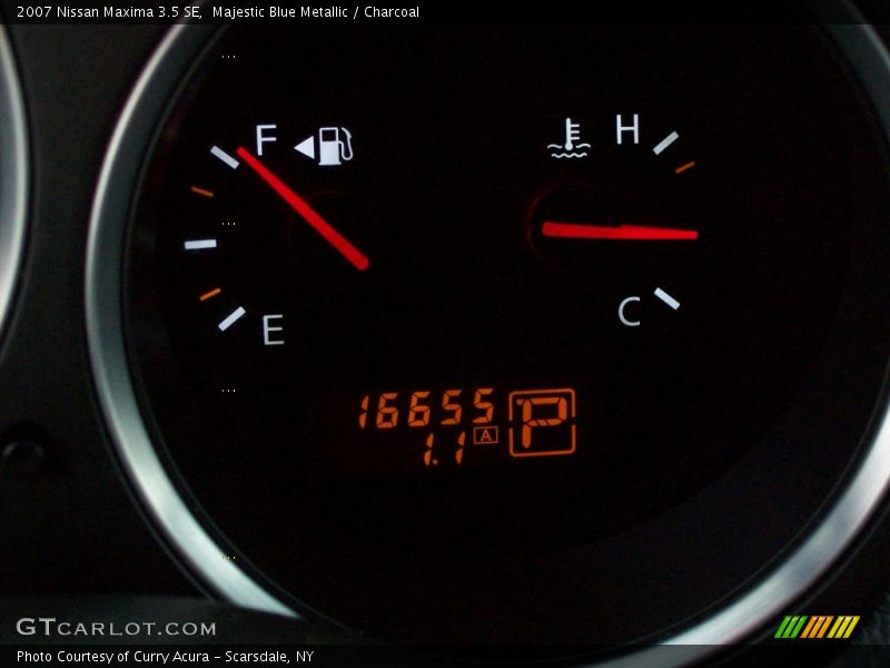 Majestic Blue Metallic / Charcoal 2007 Nissan Maxima 3.5 SE