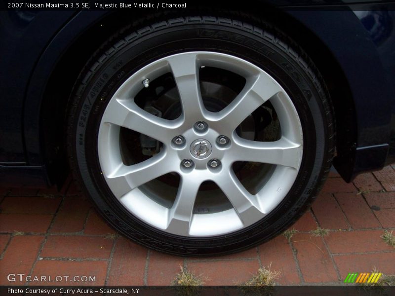 Majestic Blue Metallic / Charcoal 2007 Nissan Maxima 3.5 SE