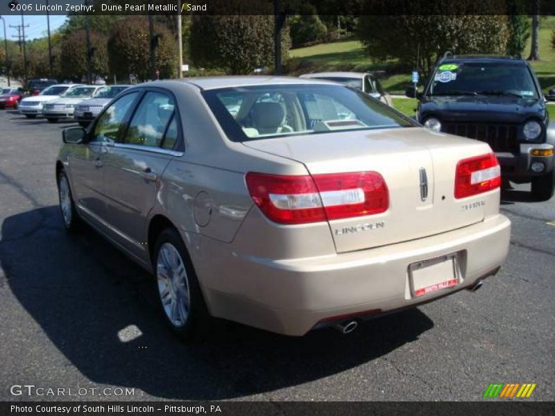 Dune Pearl Metallic / Sand 2006 Lincoln Zephyr