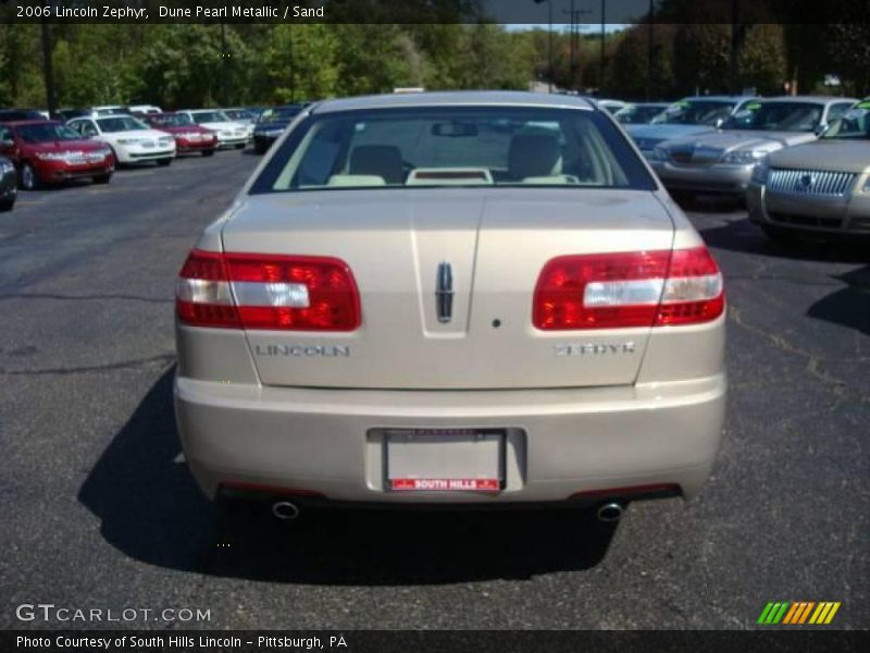 Dune Pearl Metallic / Sand 2006 Lincoln Zephyr