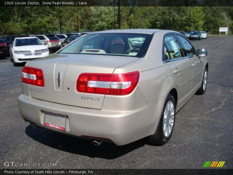 Dune Pearl Metallic / Sand 2006 Lincoln Zephyr