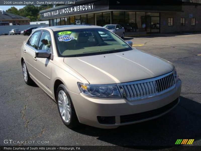 Dune Pearl Metallic / Sand 2006 Lincoln Zephyr