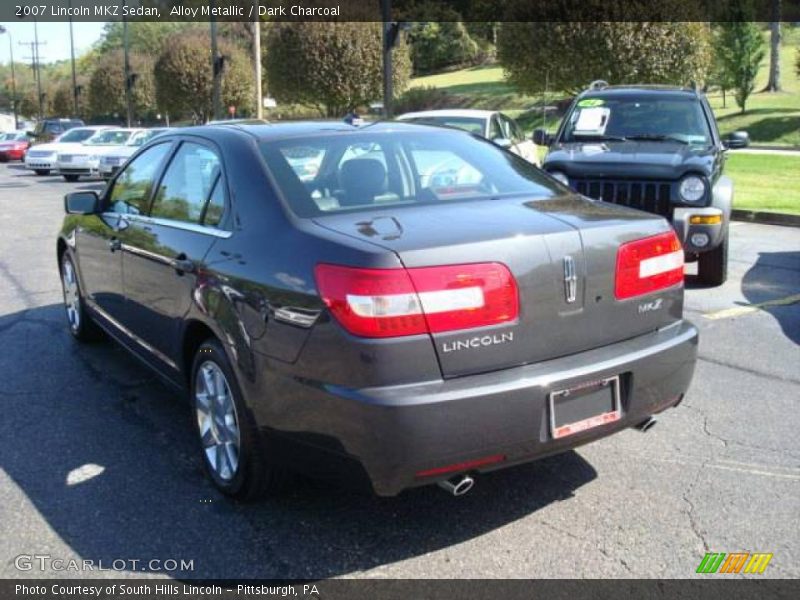 Alloy Metallic / Dark Charcoal 2007 Lincoln MKZ Sedan