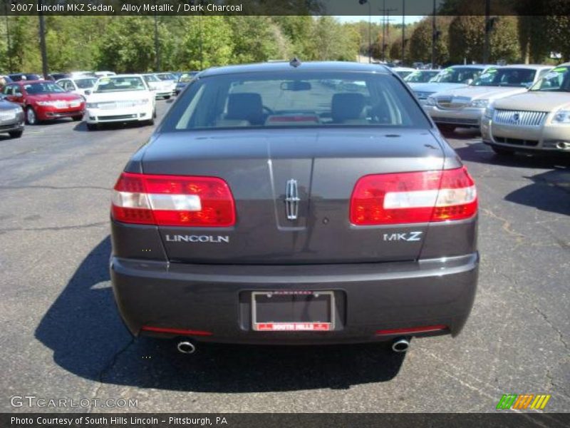 Alloy Metallic / Dark Charcoal 2007 Lincoln MKZ Sedan
