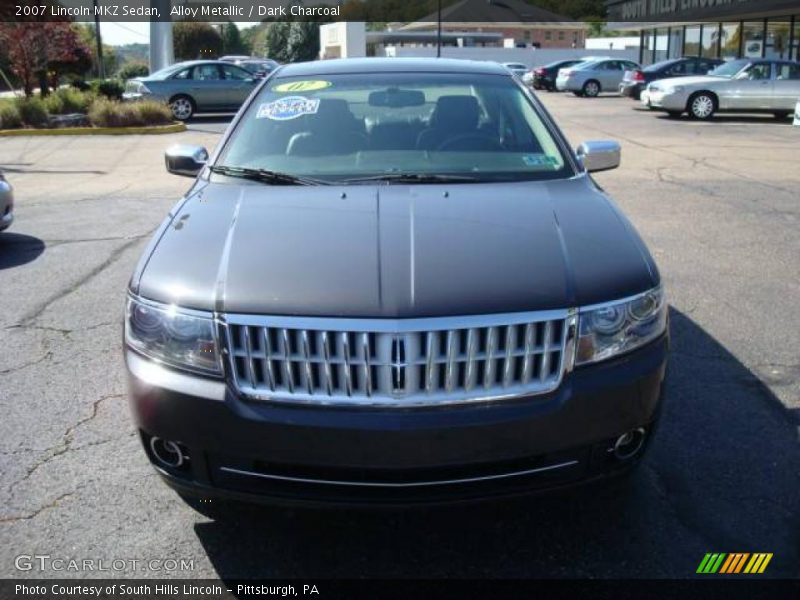 Alloy Metallic / Dark Charcoal 2007 Lincoln MKZ Sedan