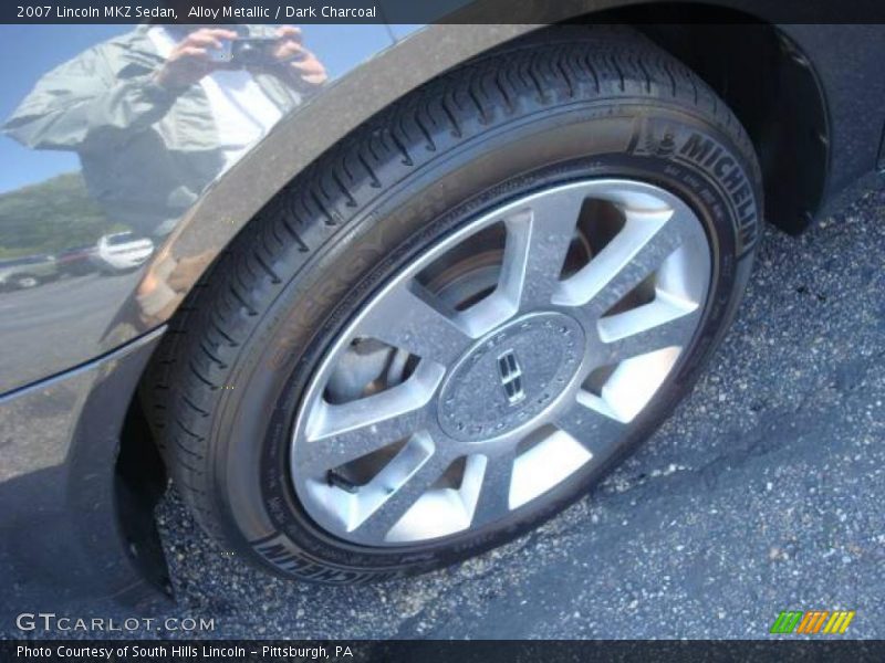 Alloy Metallic / Dark Charcoal 2007 Lincoln MKZ Sedan