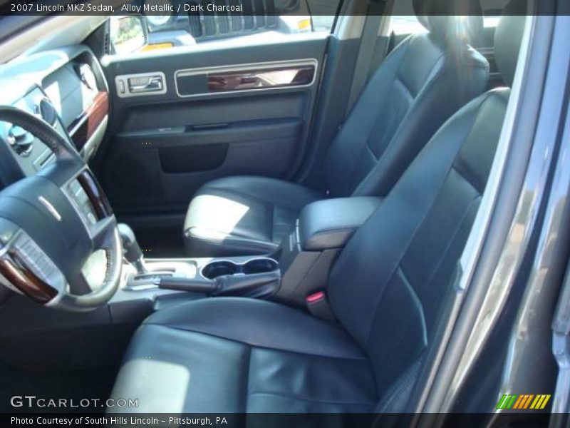 Alloy Metallic / Dark Charcoal 2007 Lincoln MKZ Sedan
