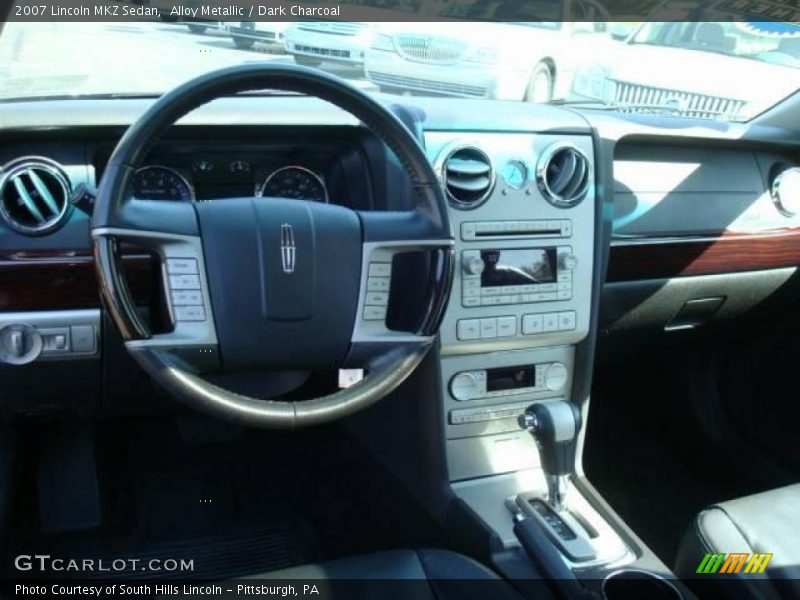 Alloy Metallic / Dark Charcoal 2007 Lincoln MKZ Sedan