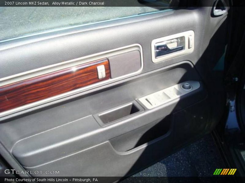 Alloy Metallic / Dark Charcoal 2007 Lincoln MKZ Sedan