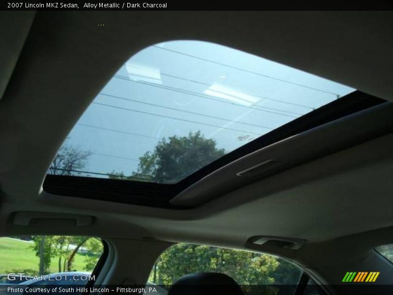 Alloy Metallic / Dark Charcoal 2007 Lincoln MKZ Sedan