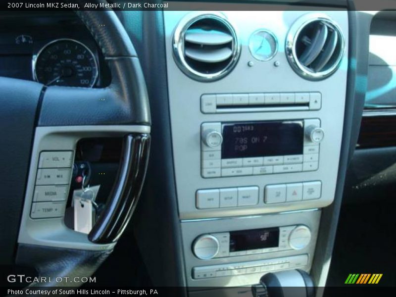 Alloy Metallic / Dark Charcoal 2007 Lincoln MKZ Sedan