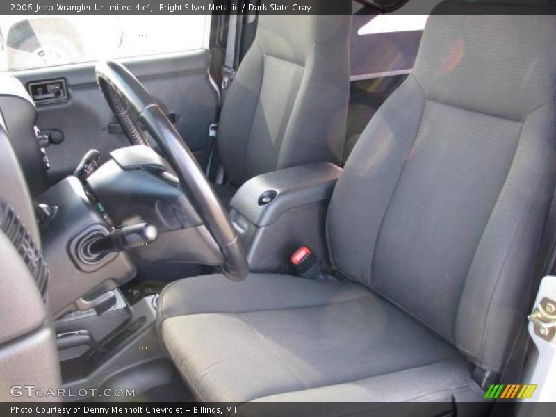 Bright Silver Metallic / Dark Slate Gray 2006 Jeep Wrangler Unlimited 4x4