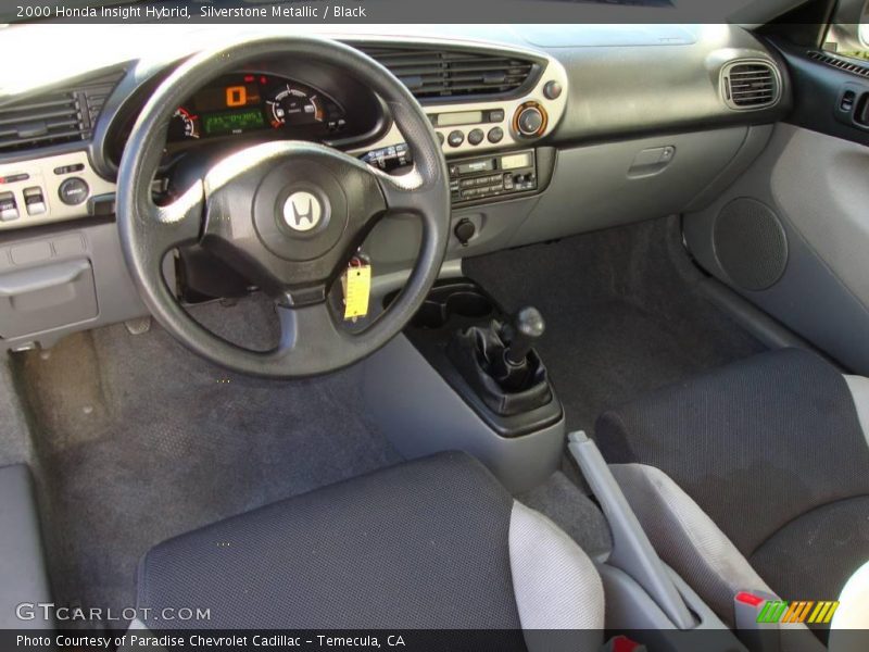 Silverstone Metallic / Black 2000 Honda Insight Hybrid