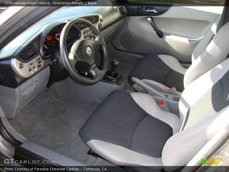 Silverstone Metallic / Black 2000 Honda Insight Hybrid