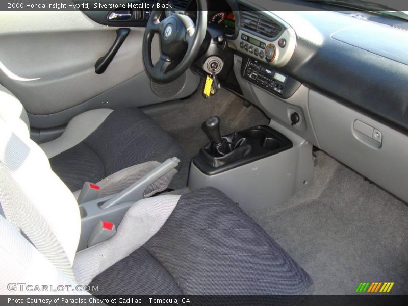 Silverstone Metallic / Black 2000 Honda Insight Hybrid