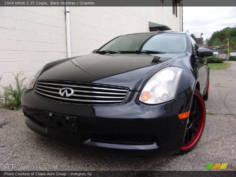 Black Obsidian / Graphite 2004 Infiniti G 35 Coupe