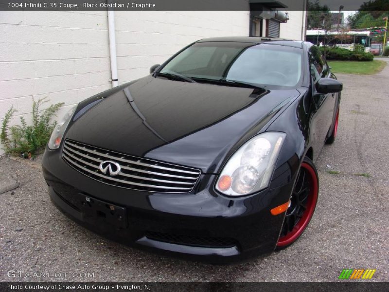 Black Obsidian / Graphite 2004 Infiniti G 35 Coupe