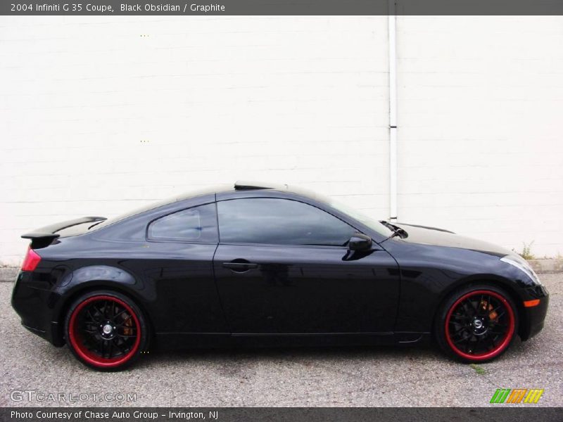 Black Obsidian / Graphite 2004 Infiniti G 35 Coupe