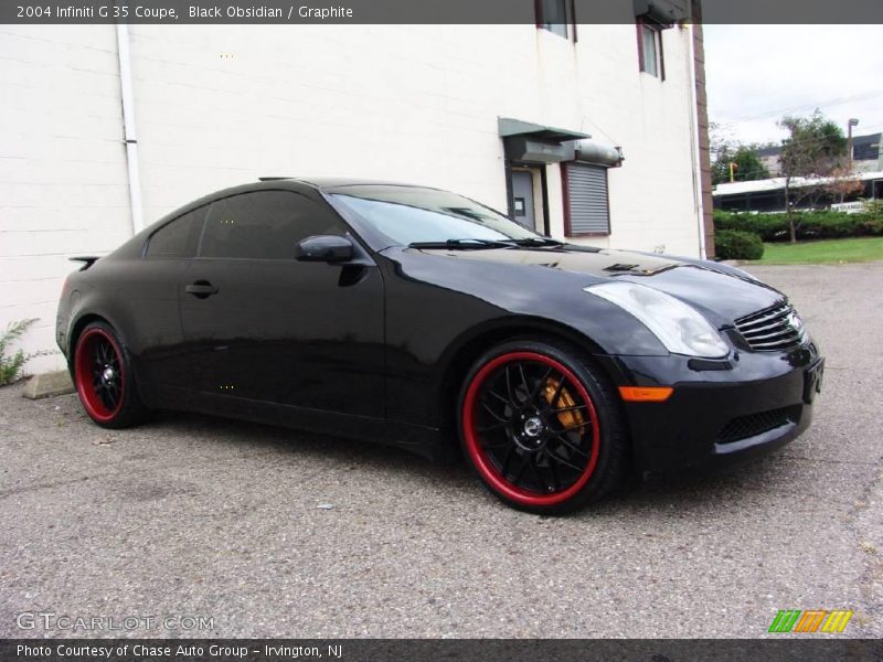 Black Obsidian / Graphite 2004 Infiniti G 35 Coupe