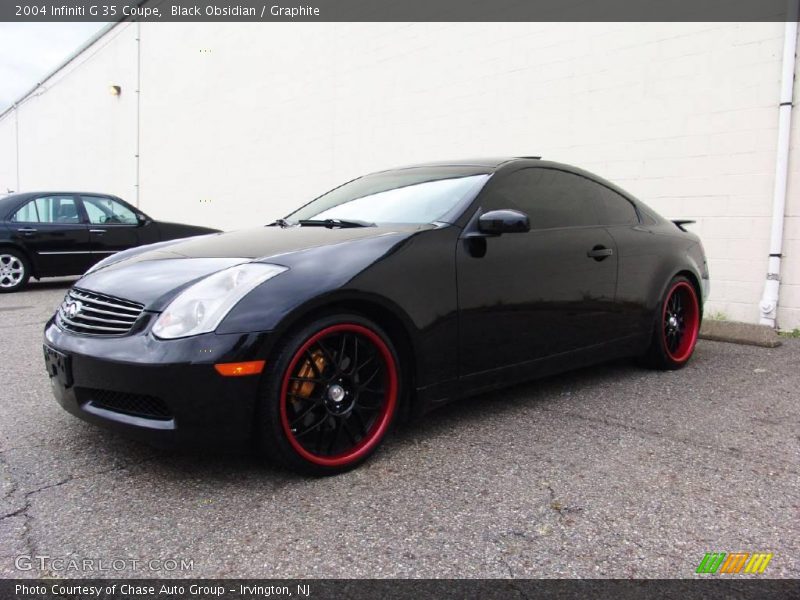Black Obsidian / Graphite 2004 Infiniti G 35 Coupe