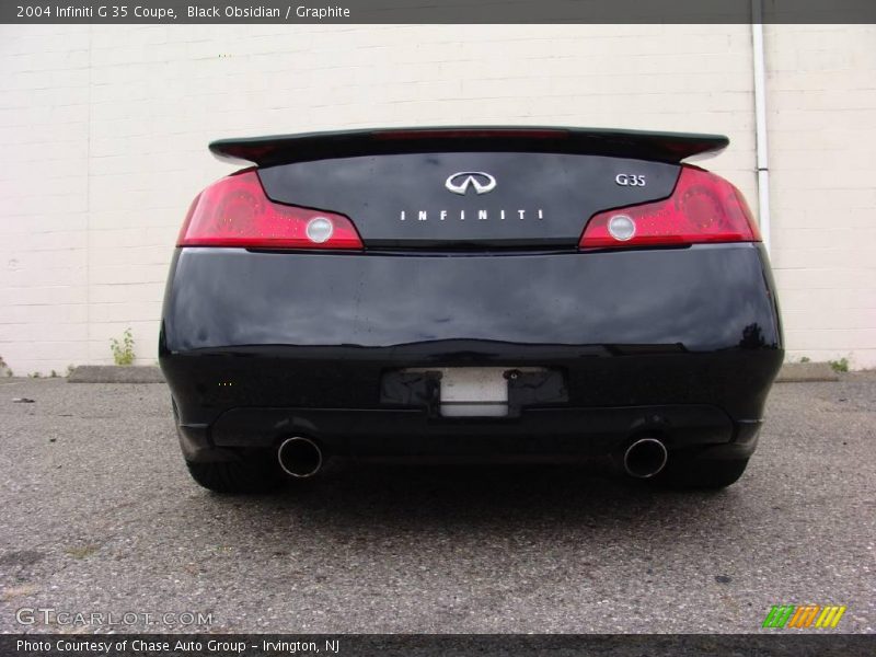 Black Obsidian / Graphite 2004 Infiniti G 35 Coupe