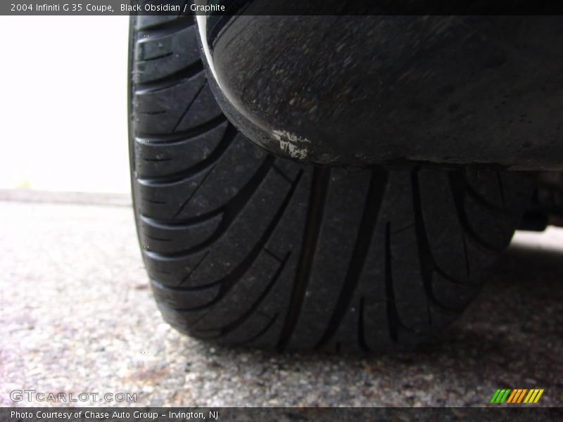Black Obsidian / Graphite 2004 Infiniti G 35 Coupe