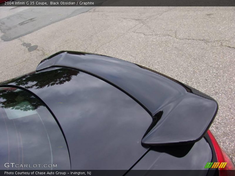 Black Obsidian / Graphite 2004 Infiniti G 35 Coupe