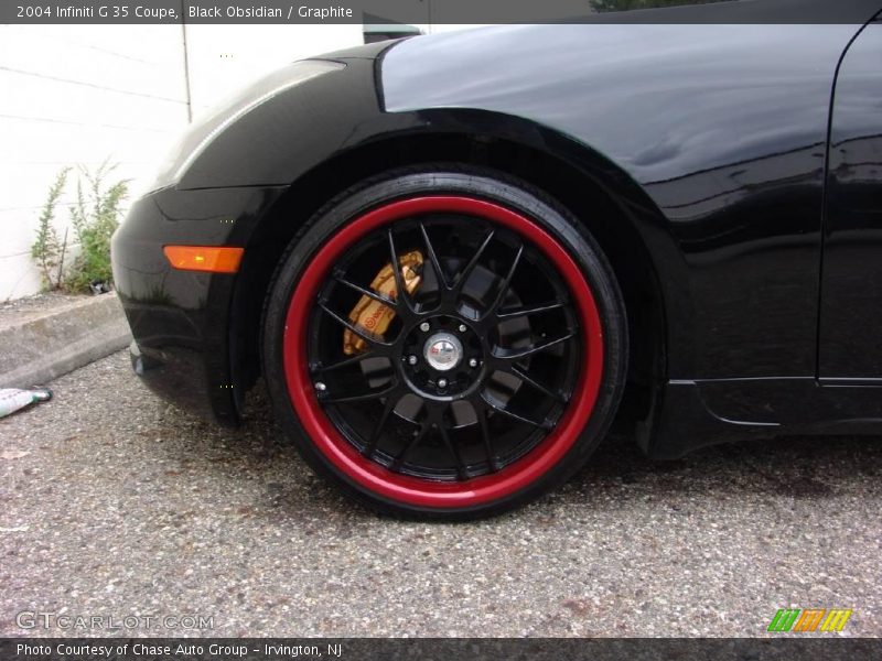 Black Obsidian / Graphite 2004 Infiniti G 35 Coupe