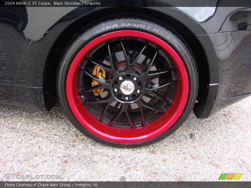 Black Obsidian / Graphite 2004 Infiniti G 35 Coupe